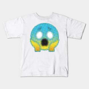 Emoji: Scream (Face Screaming in Fear) Kids T-Shirt